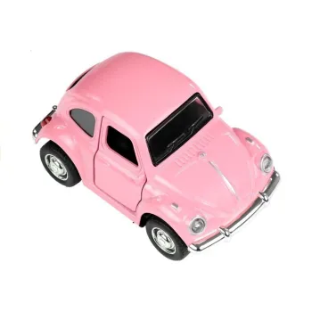 Zbliżenie na szczegóły autka metalowego z realistycznym wykończeniem