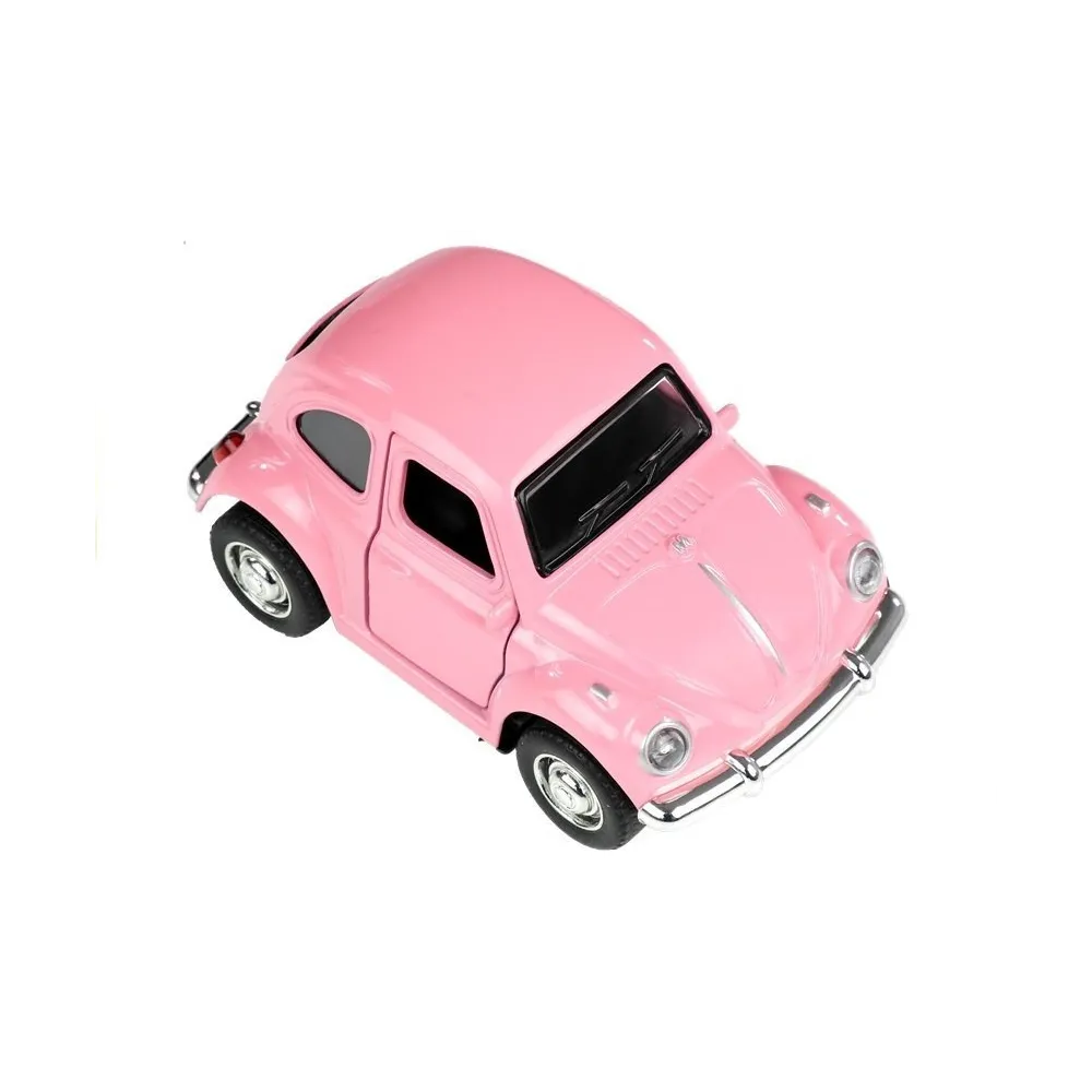 Zbliżenie na szczegóły autka metalowego z realistycznym wykończeniem