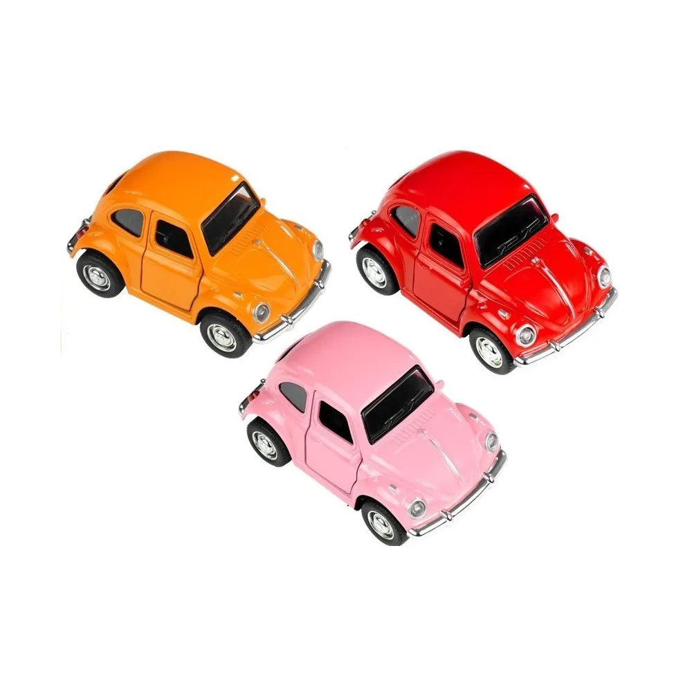 Kolekcjonerskie autko w stylu vintage ze światłami i dźwiękiem