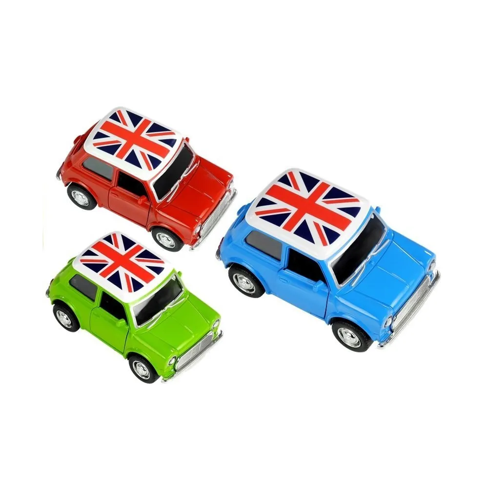 Efekty dźwiękowe i świetlne w zabawce autko klasyczne