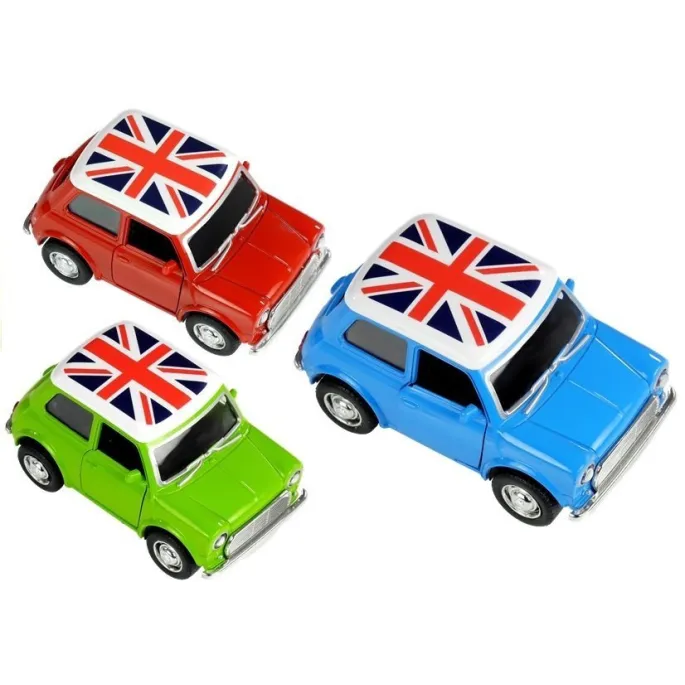 Efekty dźwiękowe i świetlne w zabawce autko klasyczne