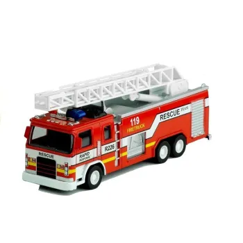Realistyczna zabawka strażacka z detalami, skala 1:32