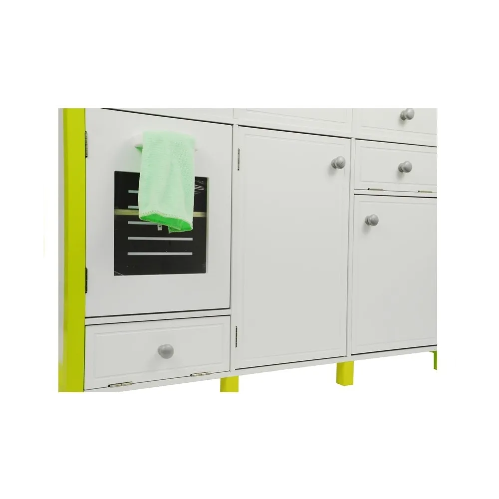 prezent dla dziecka zestaw kuchnia z naturalnego drewna