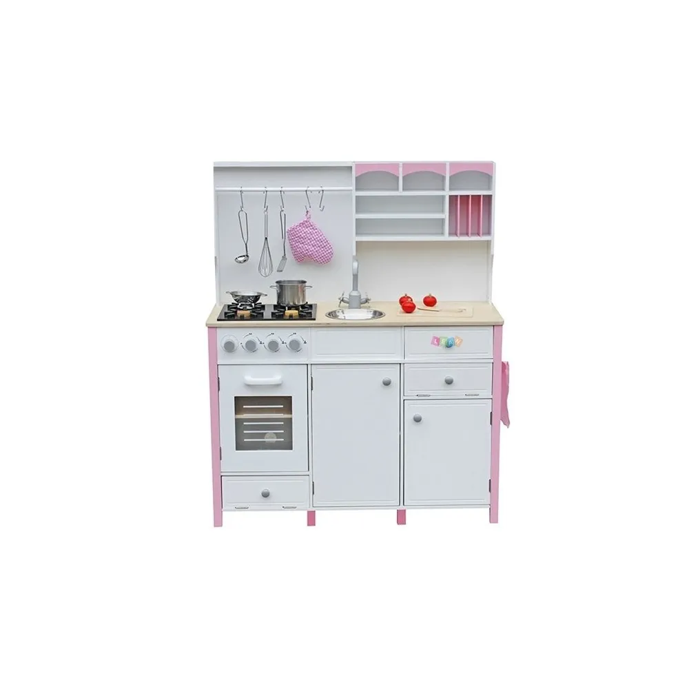 Dziecięca kuchnia Paula z otwieranymi drzwiami i szafkami