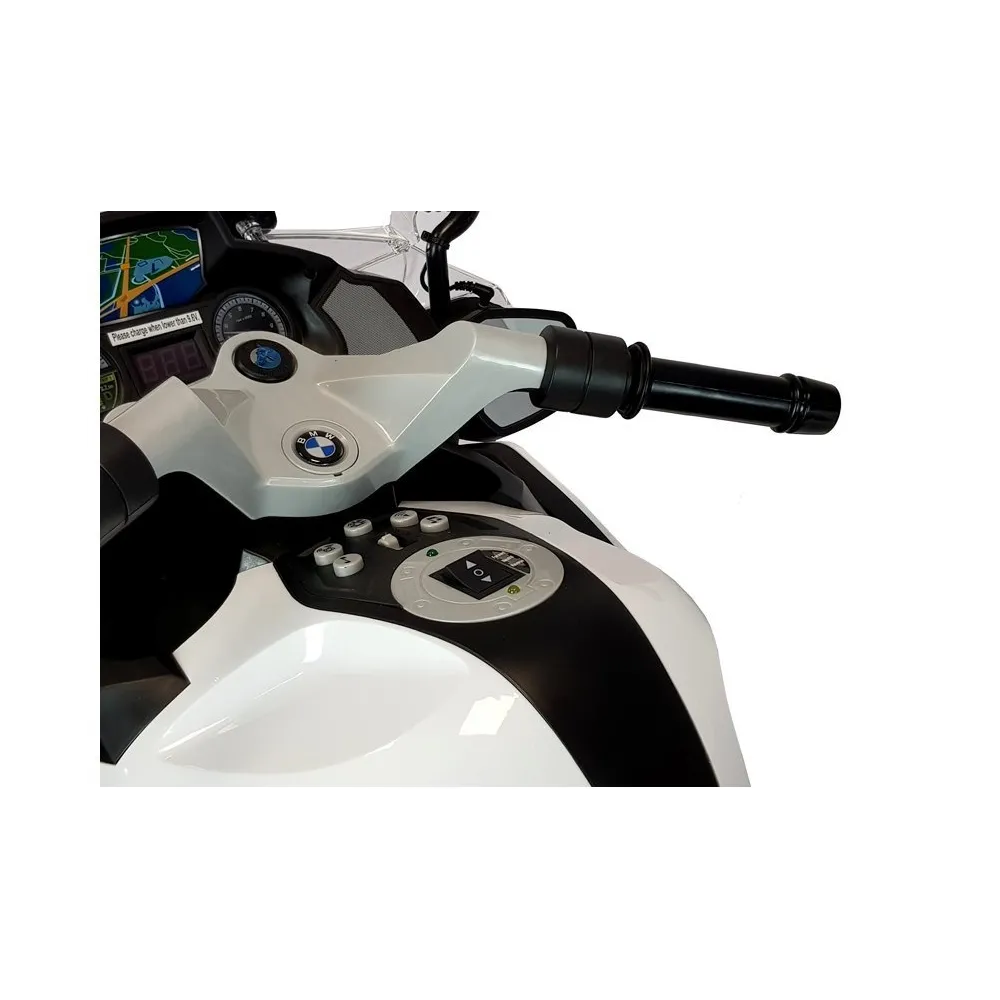 Solidny motor BMW R1200 Policja biały z oficjalną licencją