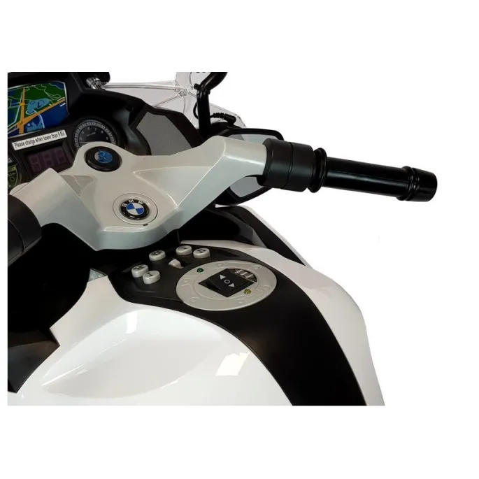 Solidny motor BMW R1200 Policja biały z oficjalną licencją