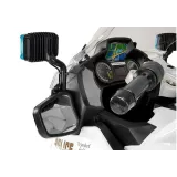 Motocykl akumulatorowy BMW R1200 z policyjnymi detalami