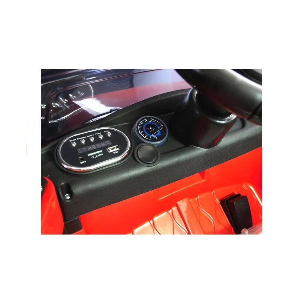 Auto na Akumulator HL1638 Czerwone
