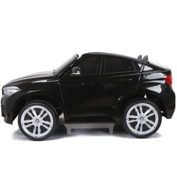 Auto Na Akumulator BMW X6M Czarne Dwuosobowy Fotel