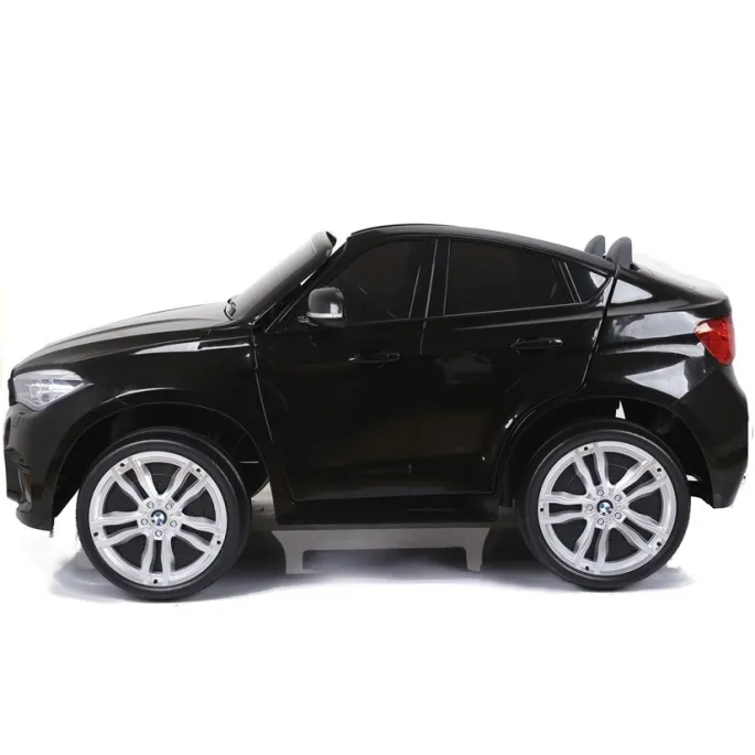 Auto Na Akumulator BMW X6M Czarne Dwuosobowy Fotel