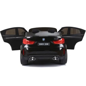 Auto Na Akumulator BMW X6M Czarne Dwuosobowy Fotel