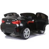 Auto Na Akumulator BMW X6M Czarne Dwuosobowy Fotel