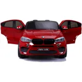 Auto na Akumulator Nowe BMW X6M Czerwone Lakierowane