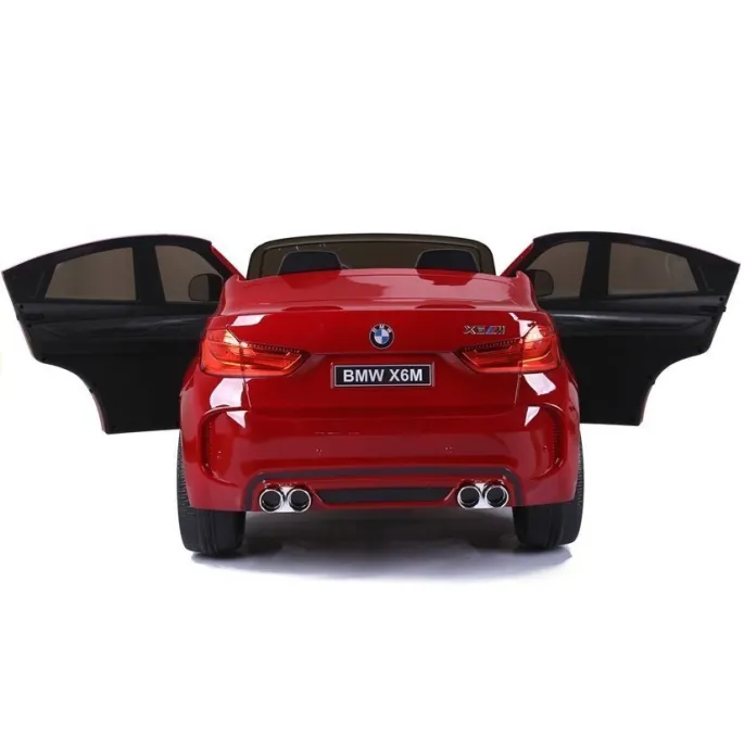 Auto na Akumulator Nowe BMW X6M Czerwone Lakierowane