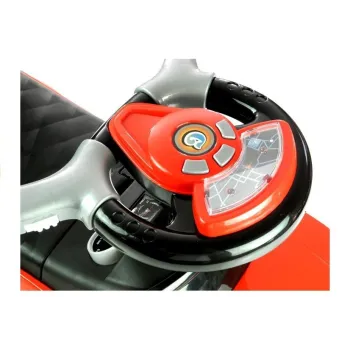 Stabilny pchacz z wytrzymałego tworzywa dla maluchów