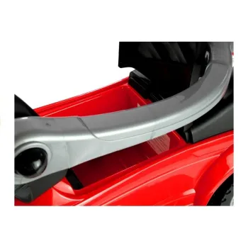 Wielofunkcyjny jeździk z uchylnymi bramkami zabezpieczającymi