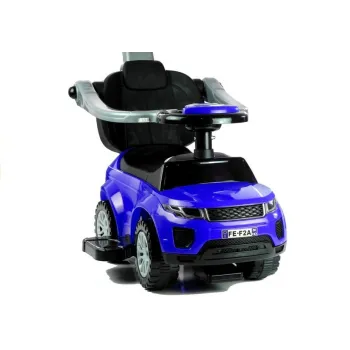 Jeździk 614W z dźwiękową kierownicą w kolorze niebieskim