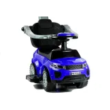 Jeździk 614W z dźwiękową kierownicą w kolorze niebieskim