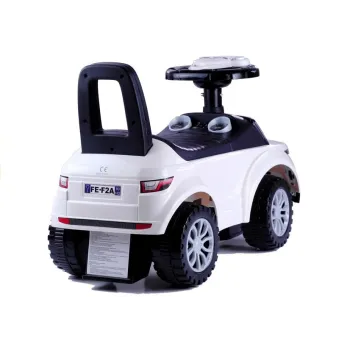 Jeździk dla Malucha 613W Dźwięk + Światła Biały