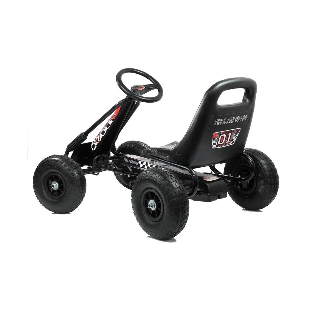 Sportowy gokart dziecięcy do jazdy rekreacyjnej na powietrzu