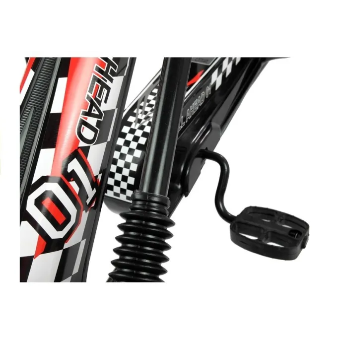 Metalowa konstrukcja gokarta z regulowanym siedziskiem, boczny widok