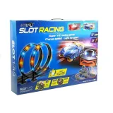 Estetyczne opakowanie toru wyścigowego slot cars z rączką