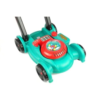 Kompletny zestaw ogrodnika dla dzieci z kosiarką, kaskiem i kanistrem