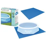 Mata ochronna pod basen Bestway 274 x 274 cm rozłożona na trawie