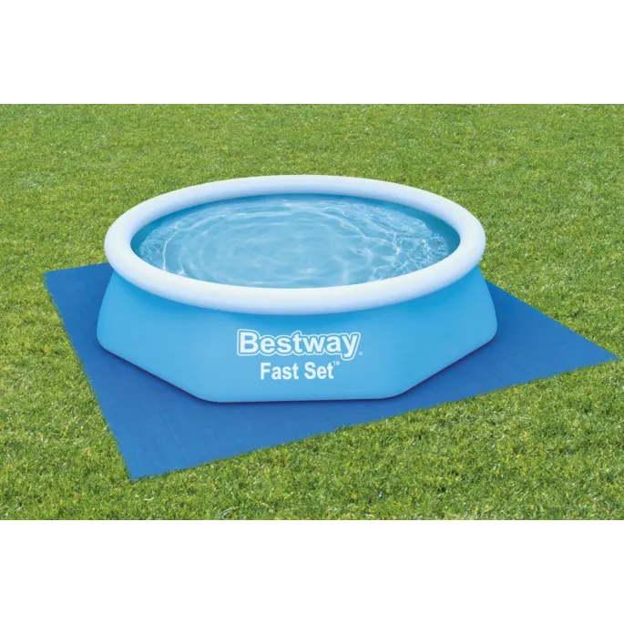 Mata Bestway 274 x 274 cm zwinięta do kompaktowego przechowywania