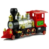 Realistyczna zabawkowa lokomotywa na baterie dla dzieci powyżej 3 lat