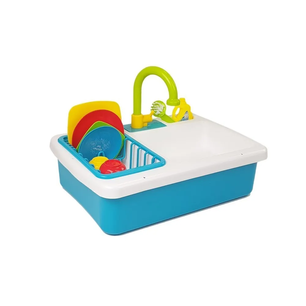 kolorowy zestaw kuchenny dla dzieci z akcesoriami i płytą gazową