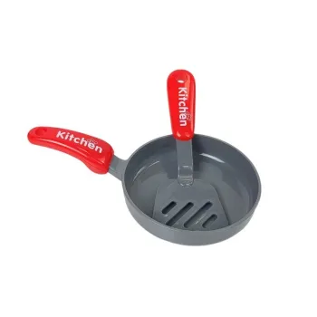 kuchenny zestaw dla dzieci z talerzami, kubkami i sztućcami