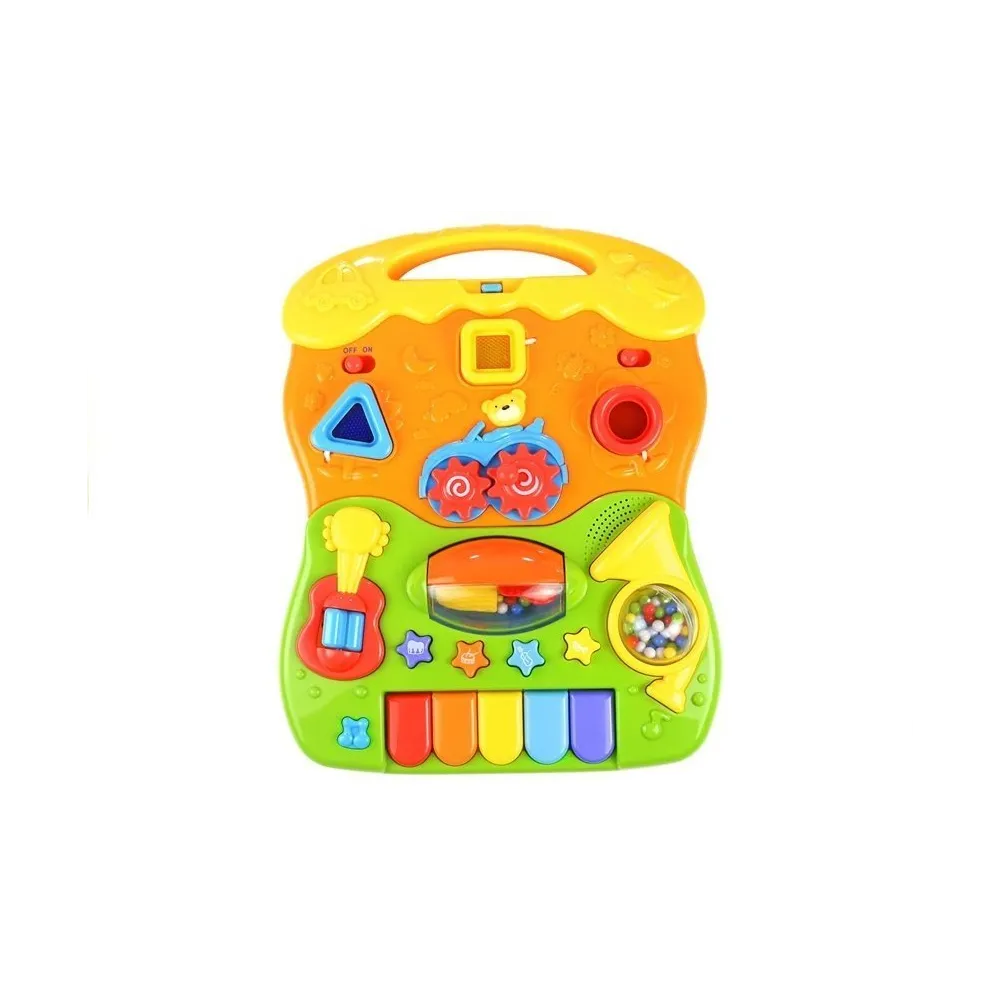 Solidny i stabilny chodzik edukacyjny dla rocznego dziecka