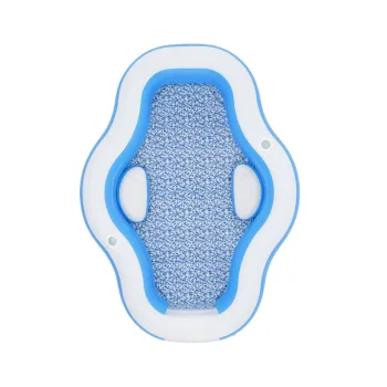 Owalny basen dmuchany Bestway z dwoma pierścieniami bardzo stabilny