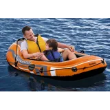 Przestronny ponton dmuchany do zabawy na wodzie