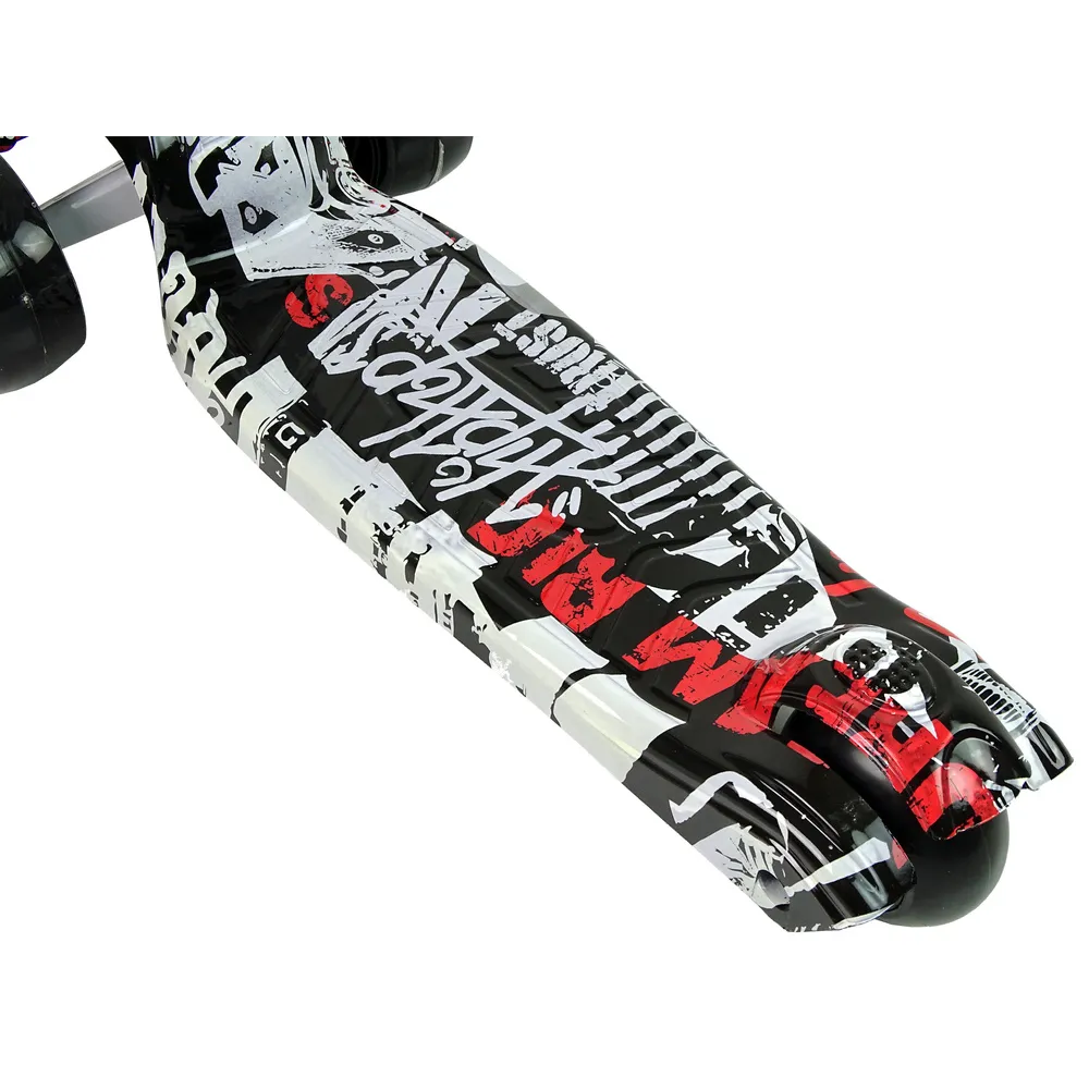 Nowoczesna hulajnoga LED dla dzieci powyżej 3 lat z wytrzymałą ramą