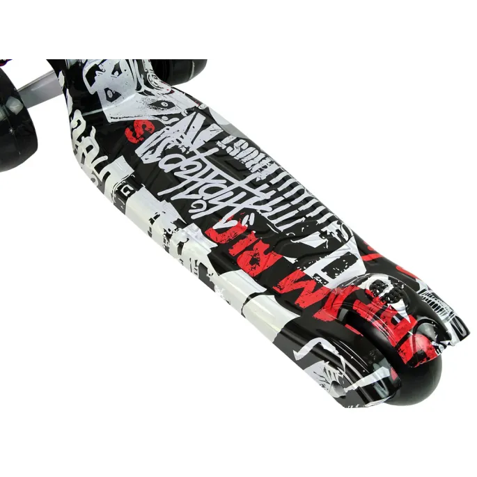 Nowoczesna hulajnoga LED dla dzieci powyżej 3 lat z wytrzymałą ramą