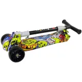 Balansowa hulajnoga z regulowaną kierownicą dla maluchów, kolor żółty