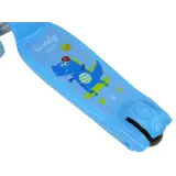 Regulowana kierownica w hulajnodze trójkołowej dla dzieci, kolor niebieski