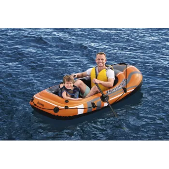 Wytrzymały ponton dmuchany idealny na wakacje nad jeziorem