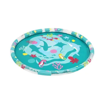 Brodzik dmuchany z efektowną fontanną na lato