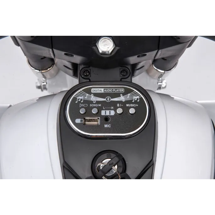 Motor Na Akumulator Trójkołowy Goldwing Biały