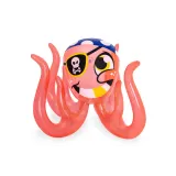 Plac zabaw 140 x 130 x 104 cm w letniej aranżacji ogrodowej