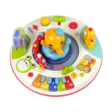 Kolorowy edukacyjny stolik ośmiornica ze zwierzątkami i muzyką