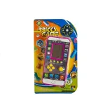 Elektroniczna zabawka Tetris Komórka w różowych odcieniach, widok z przodu