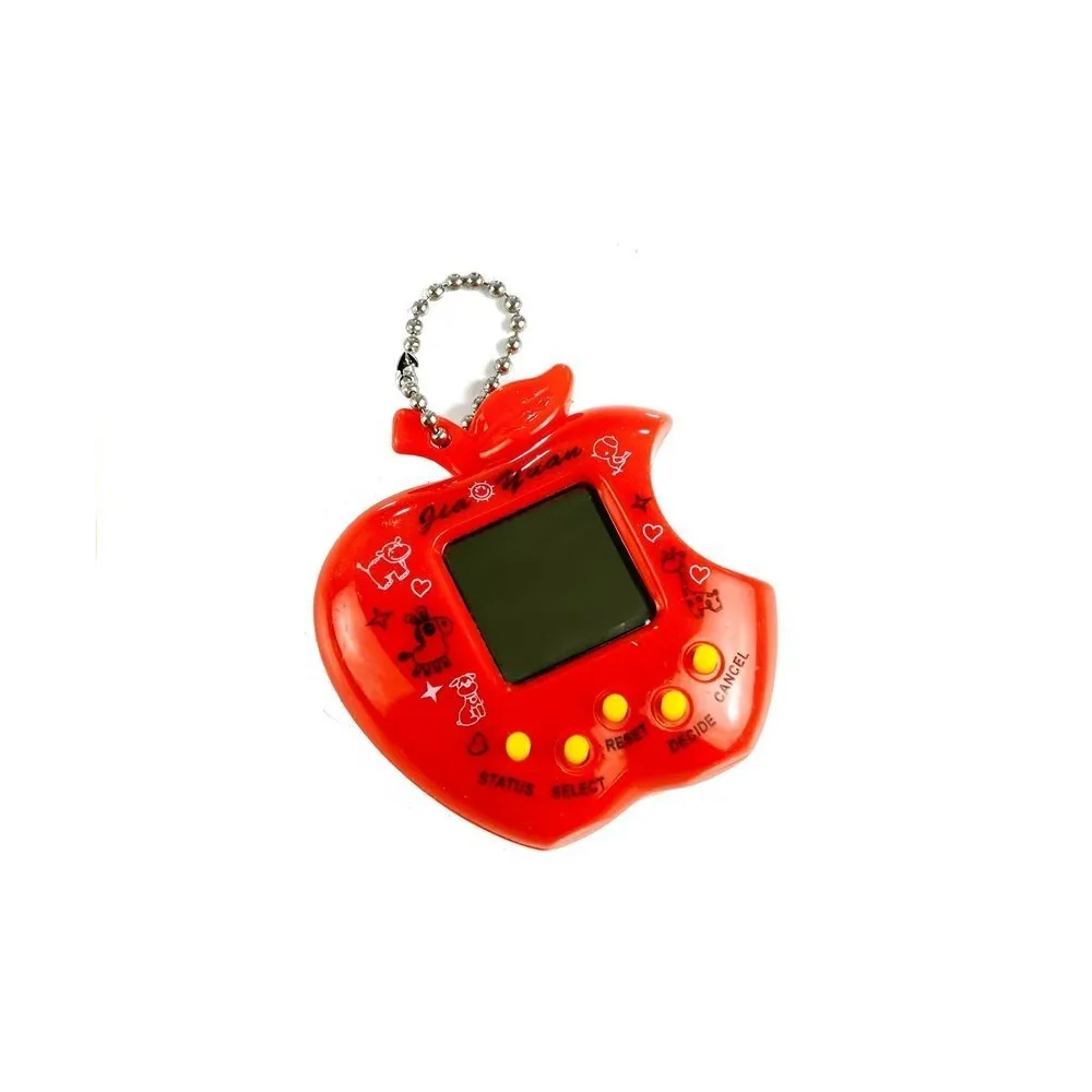 Interaktywne wirtualne zwierzątko Tamagotchi hit czerwone dla dzieci