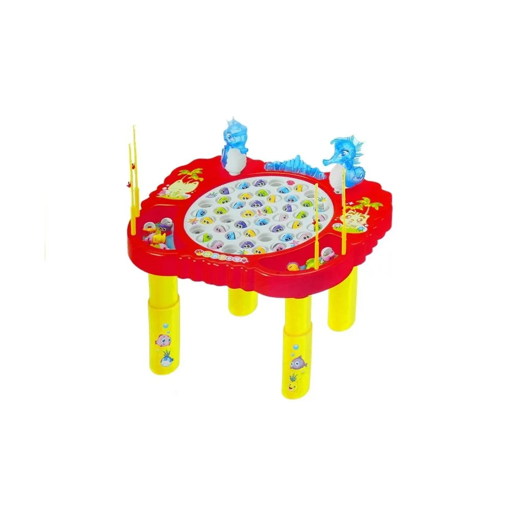 Zestaw do łowienia rybek dla dzieci z obrotową planszą i wędkami