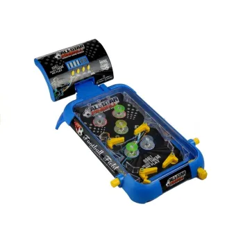 Zbliżenie na wyświetlacz LCD pokazujący punkty w grze Pinball