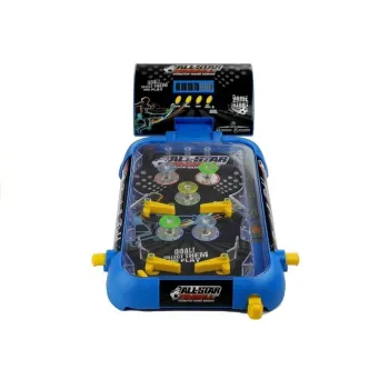 Motyw piłkarski ozdabiający planszę Pinball Flipper dla młodych graczy