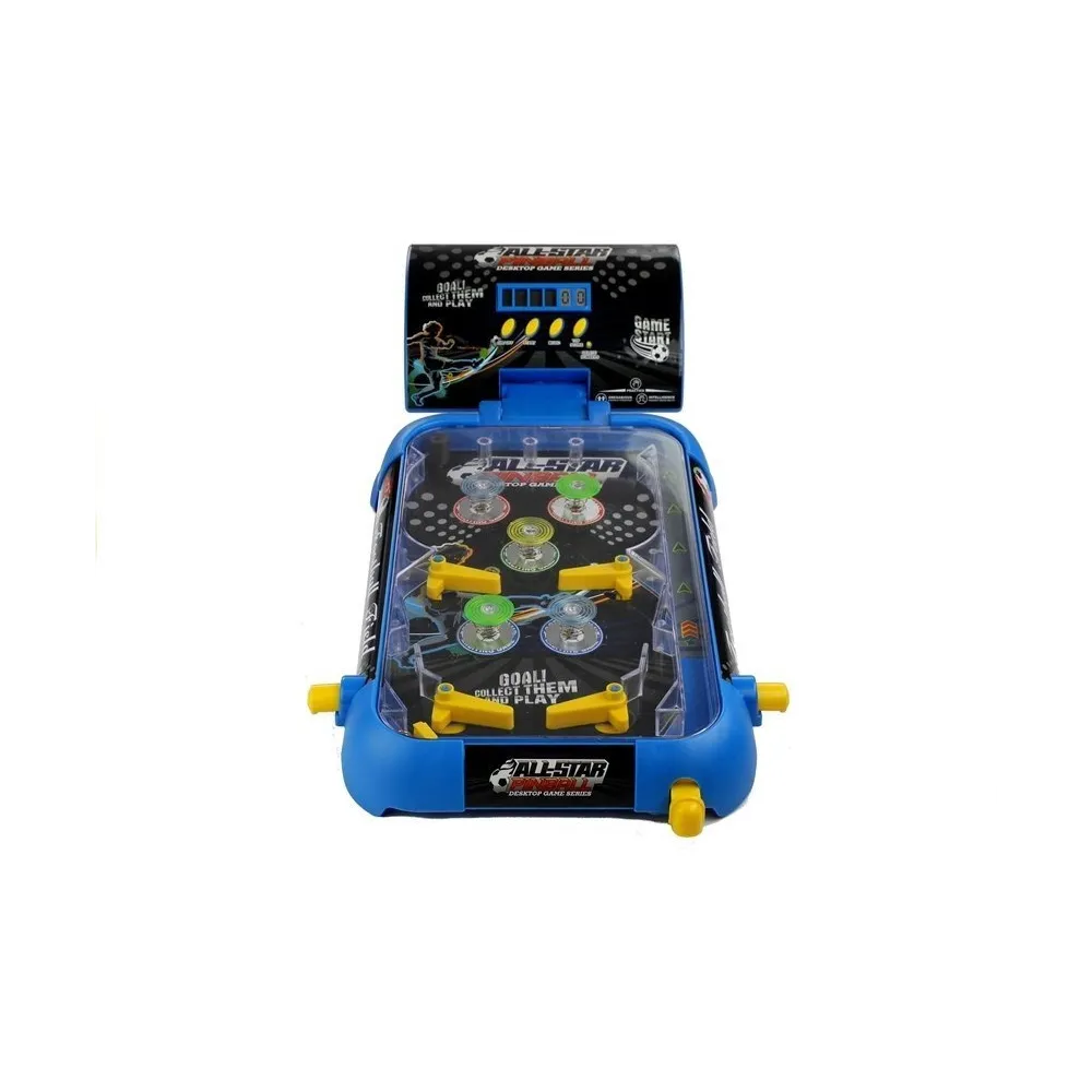 Motyw piłkarski ozdabiający planszę Pinball Flipper dla młodych graczy